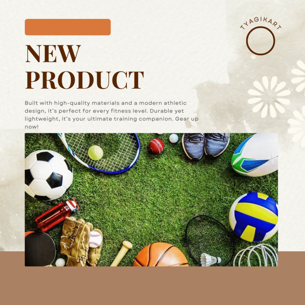 Sports store of TyagiKart in Meerut