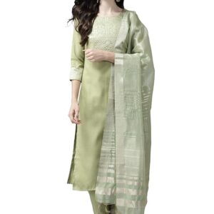 Woman wearing TyagiFashion Kurti in traditional design